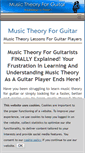 Mobile Screenshot of musictheoryforguitar.com